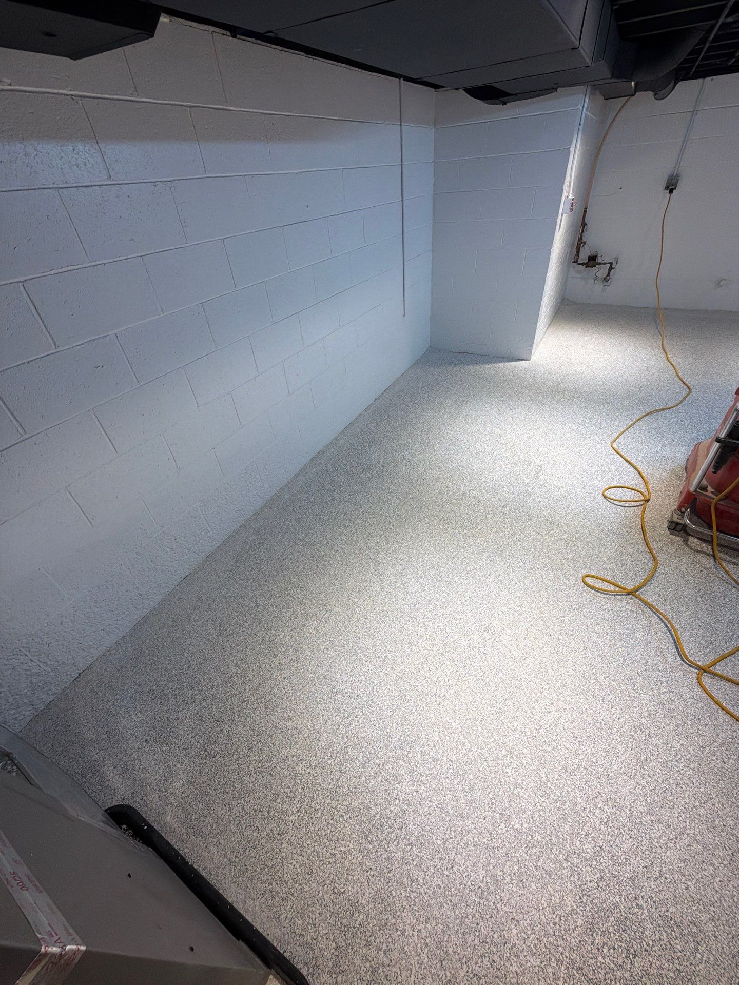 Epoxy Flake floor in Holland Michigan! by Gordon Painting
