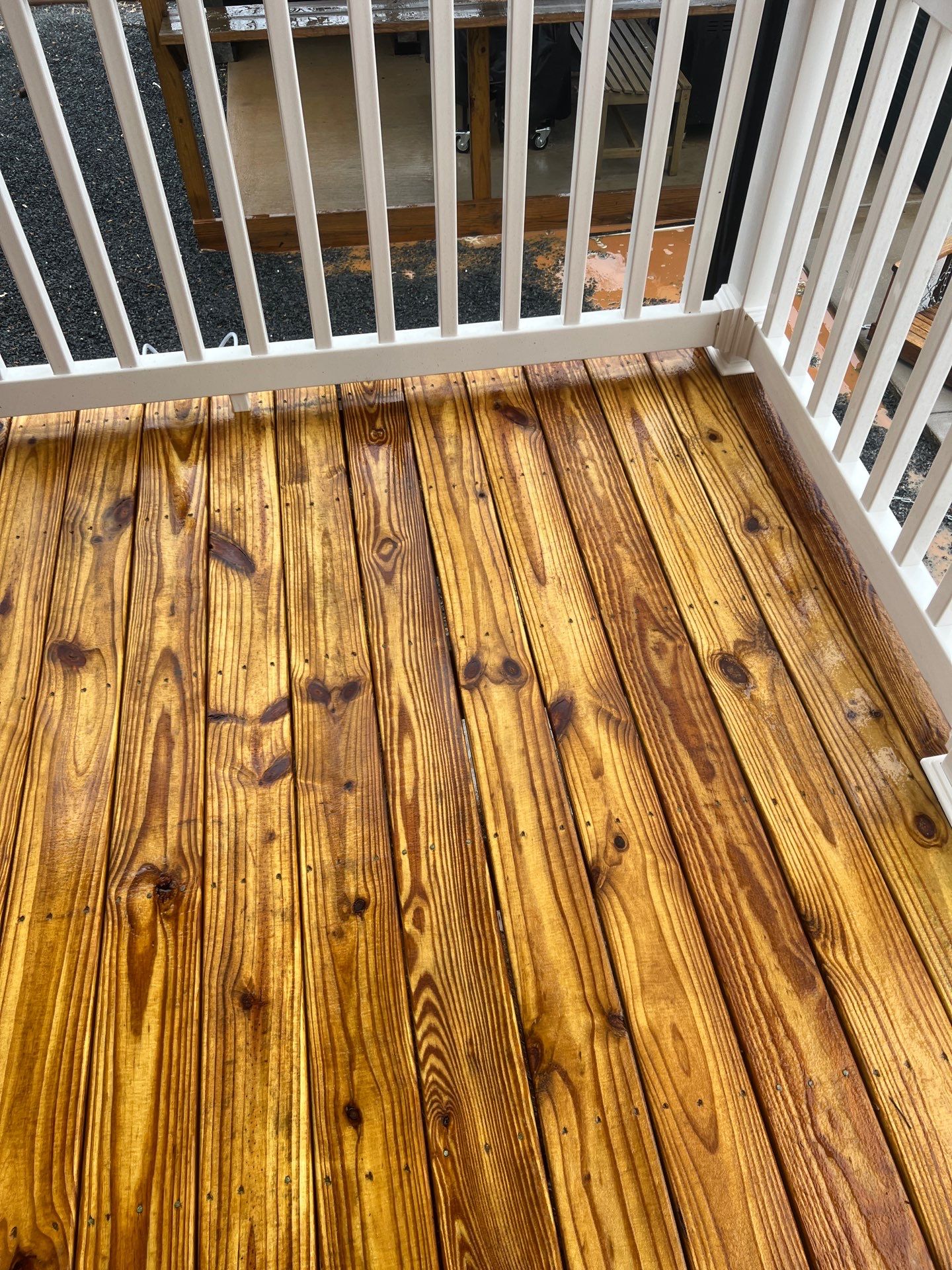 Weathered Deck using Wood Sealant by DuraSeal
