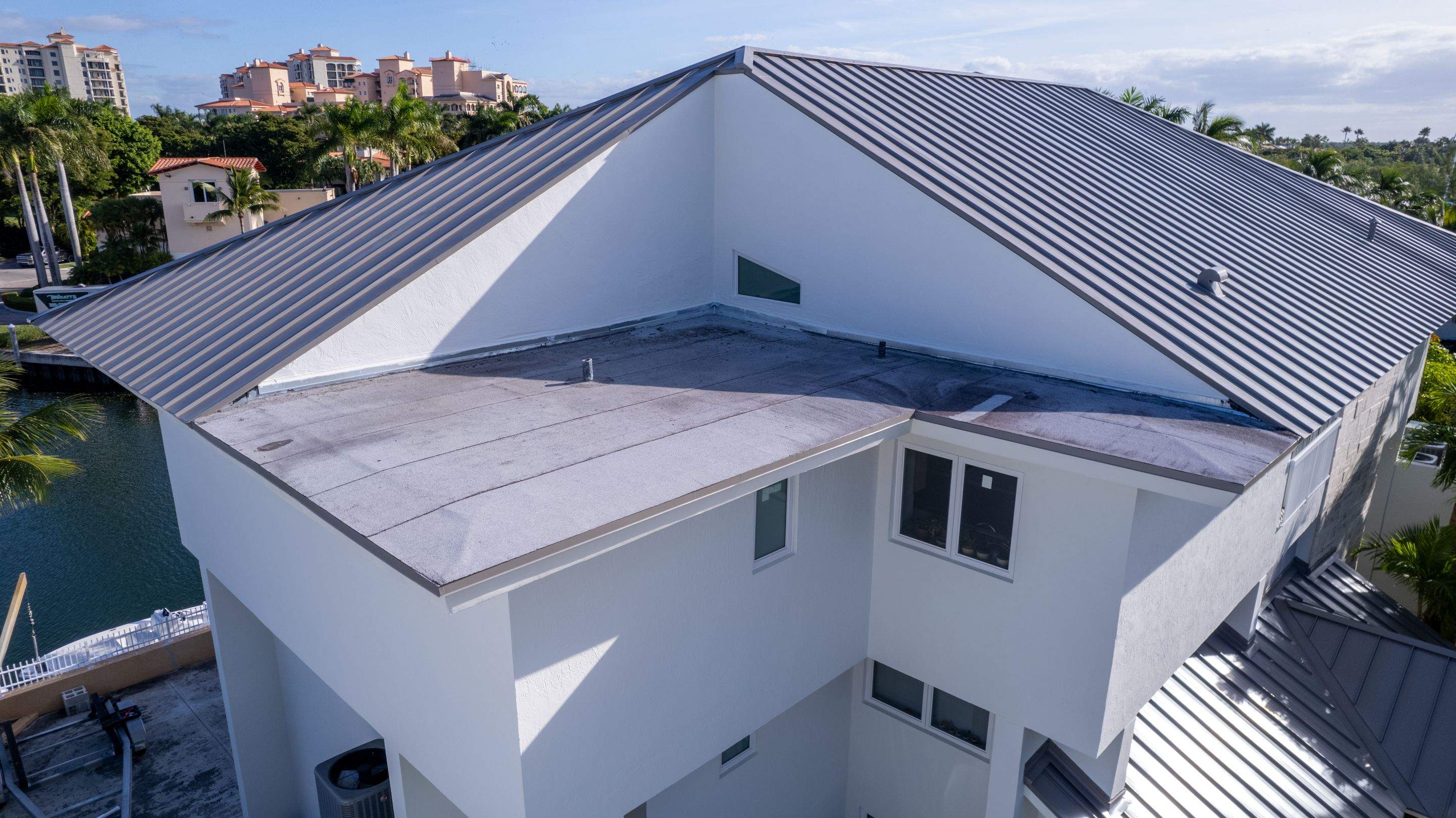 Metal Roof - Aluminum - Slate Gray by Istueta Roofing