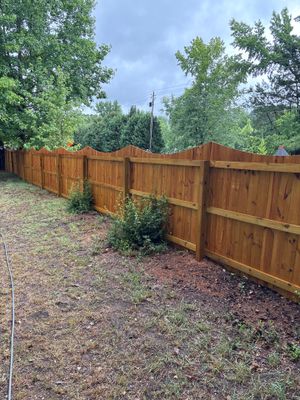 Fence using Wood Sealant
