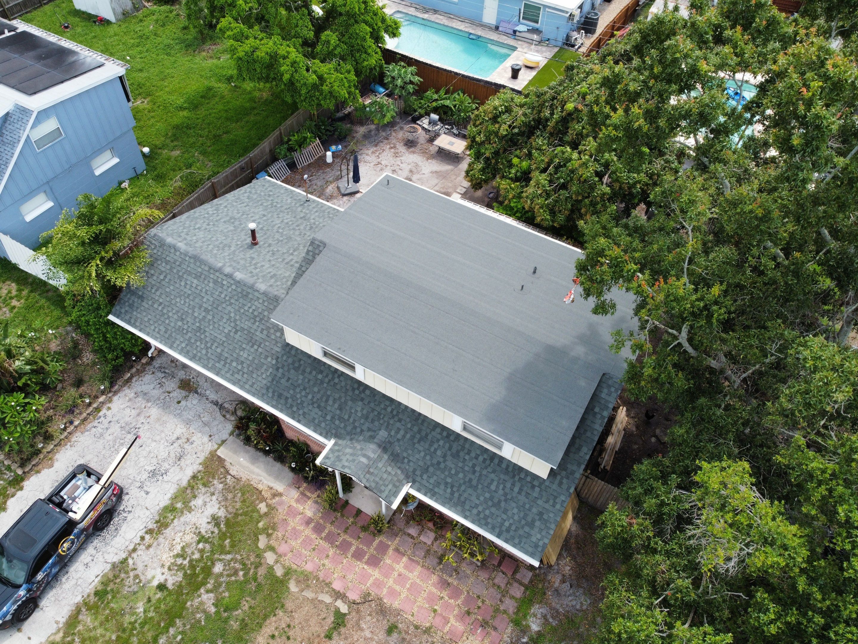 Roof Replacement in Clearwater, FL. by Steadfast Roofing 