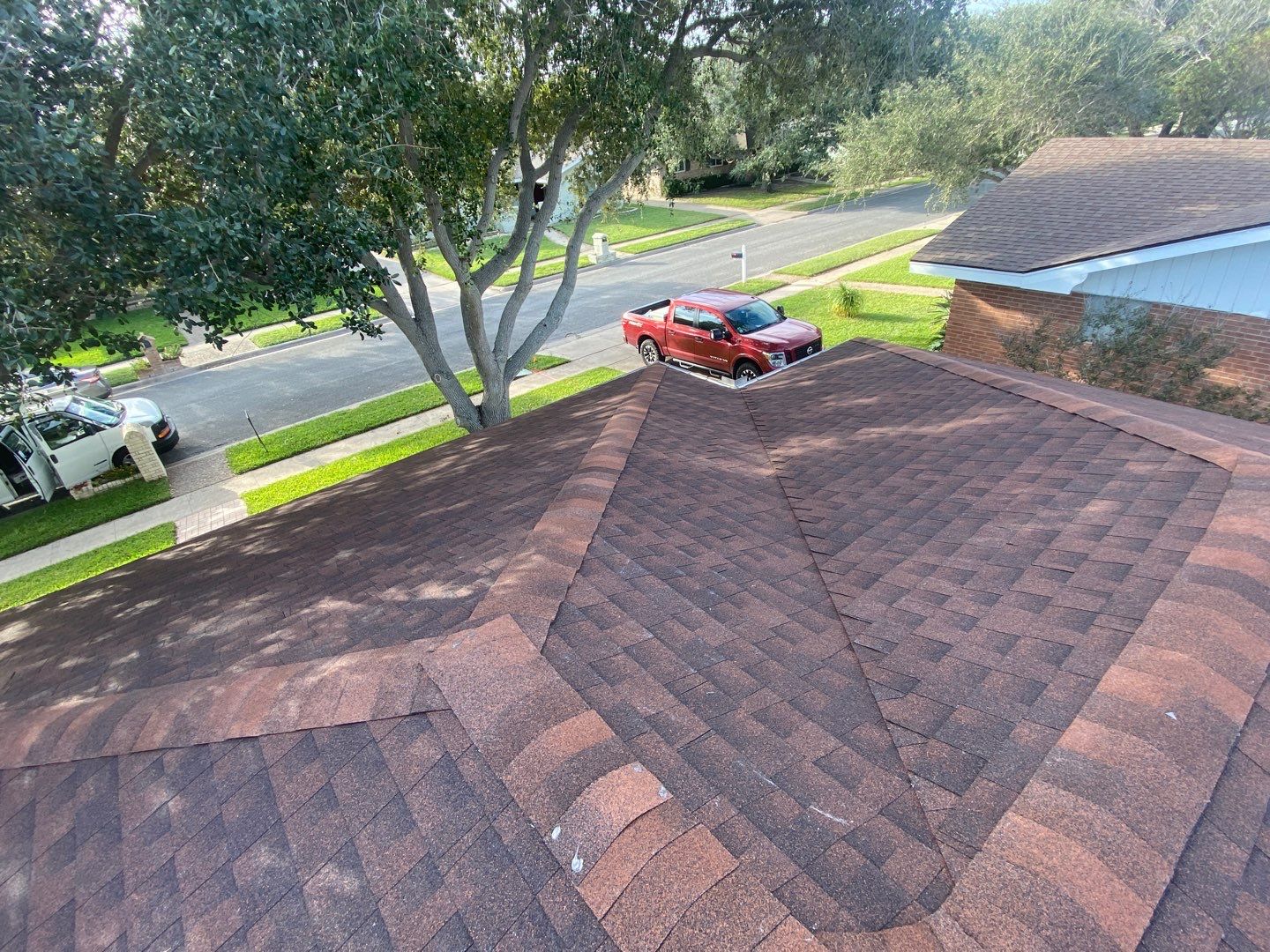 Residential Roofing Installation using GAF Natural Shadow by Lighthouse Roofing