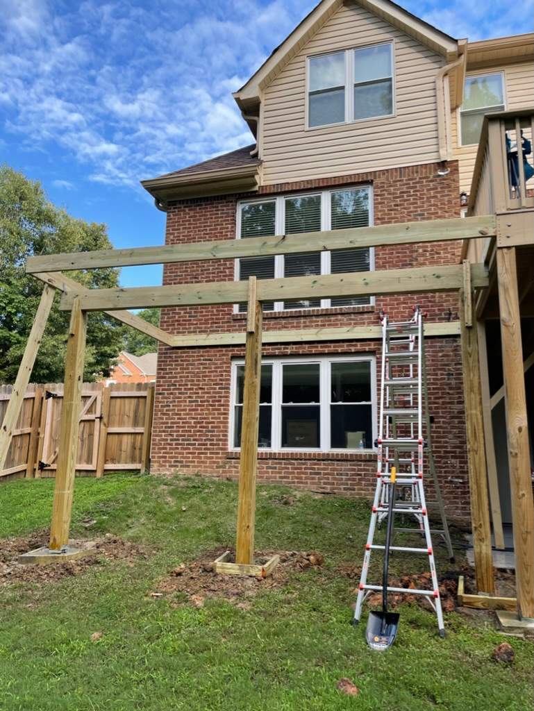 Aspen Lake - Covered Porch by Pillar and Pine