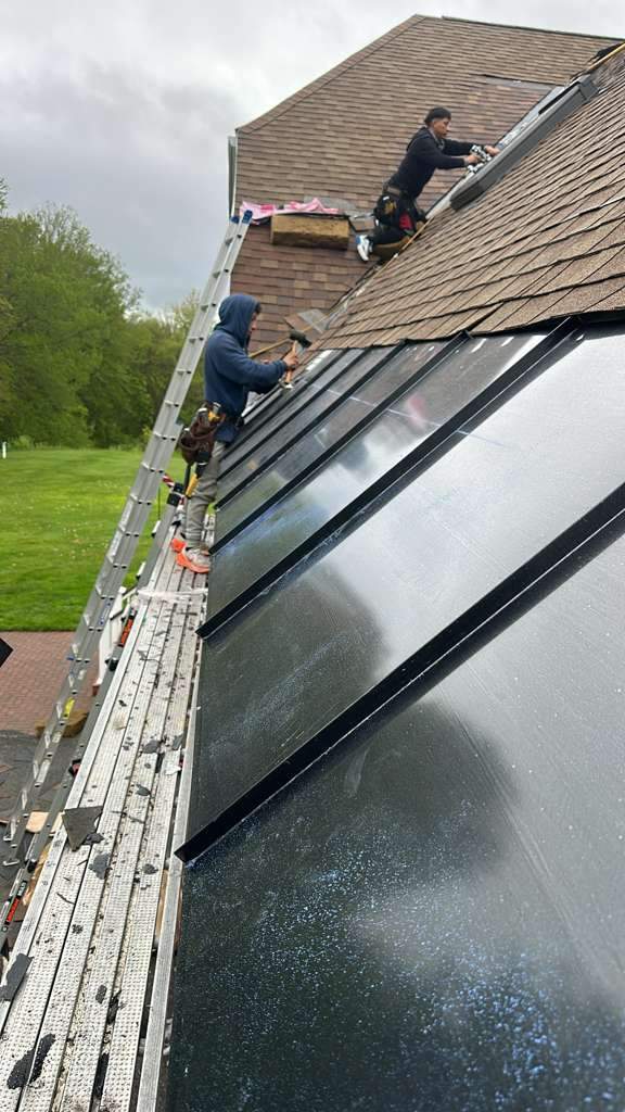 Ice Dam Remediation + EPDM Waterproofing + PVC Trim Restoration by Mighty Dog Roofing of Greater Middlesex County