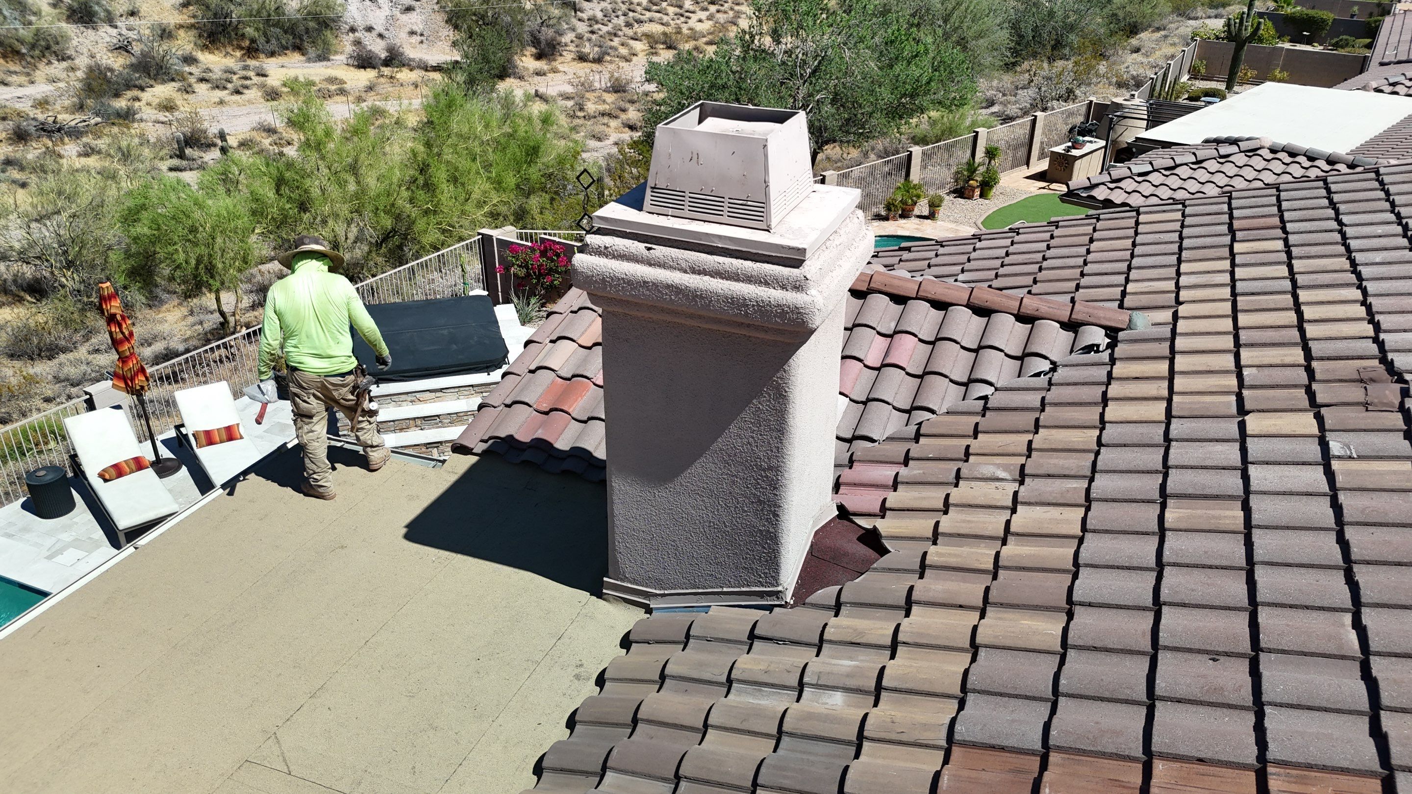 Project in Fountain Hills, AZ by Saint Roofing
