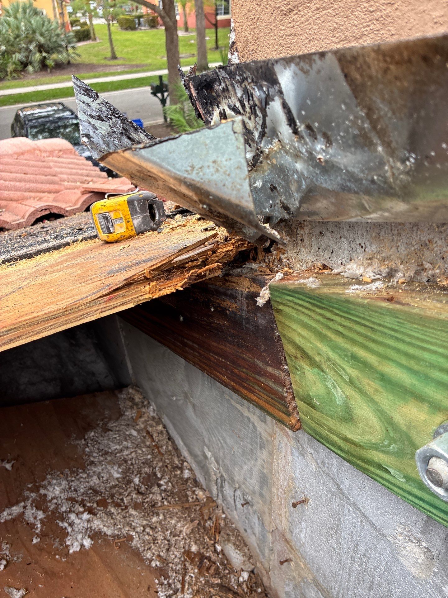 Clay Tile Roof Repair and Structural Fascia Replacement in Boynton Beach by Aastro Roofing
