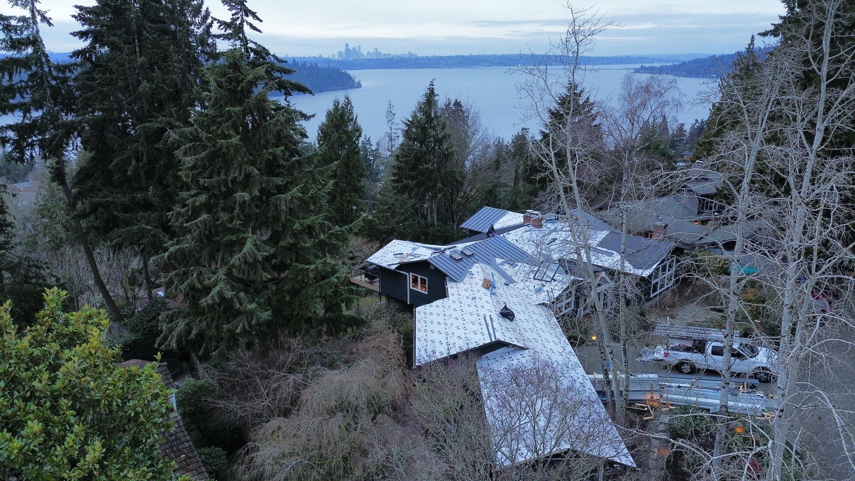 Mercer Island, Metal Roof Replacement, NRM 1000 by Proline Roofing & Restoration LLC