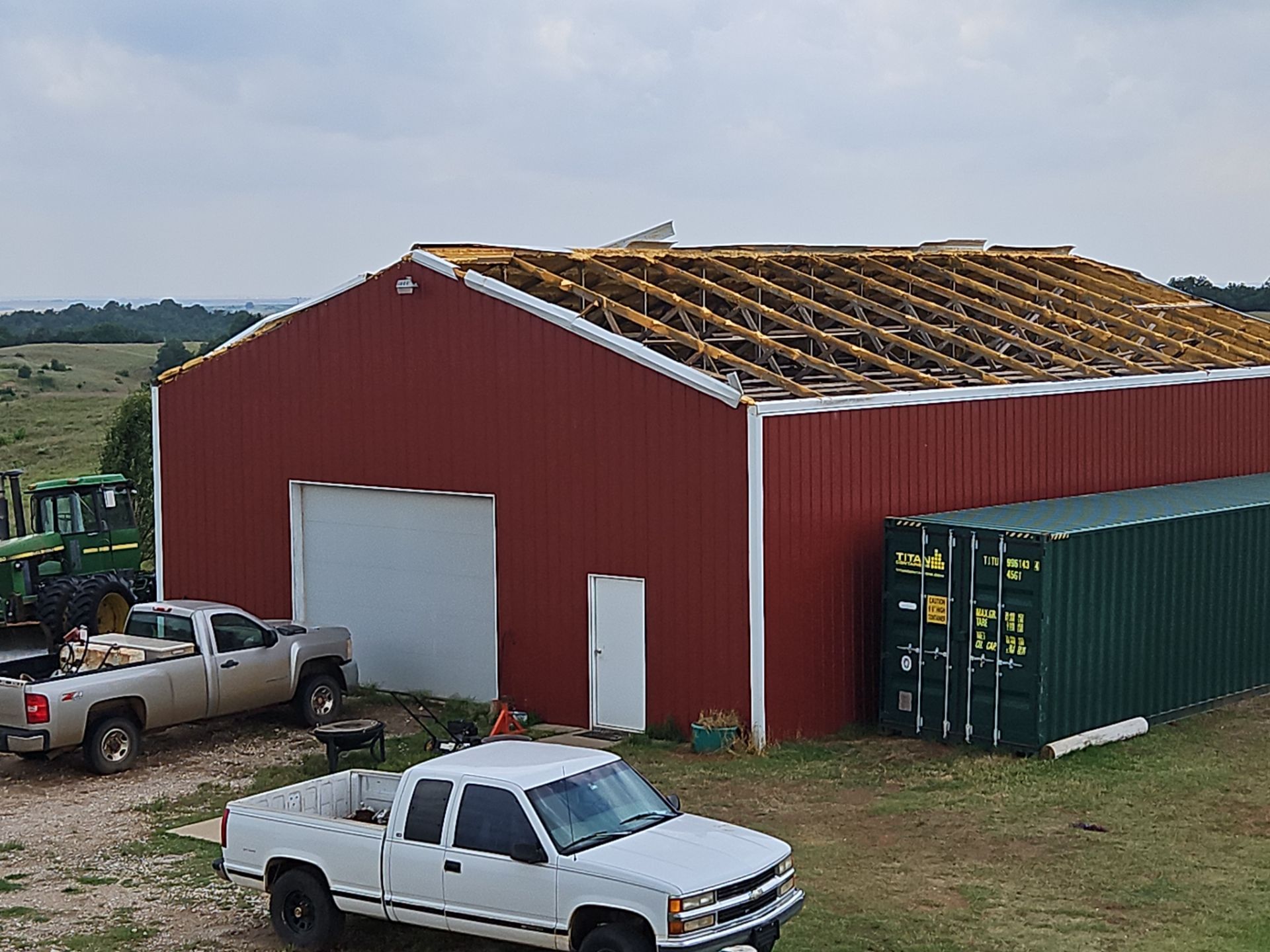 Roof Project in Geary by Z Construction & Roofing, LLC