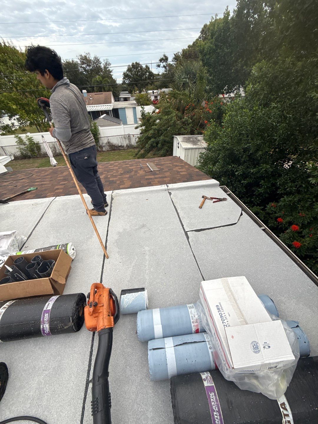 Project in St. Petersburg 33702 by Mitchell Roofing Company LLC