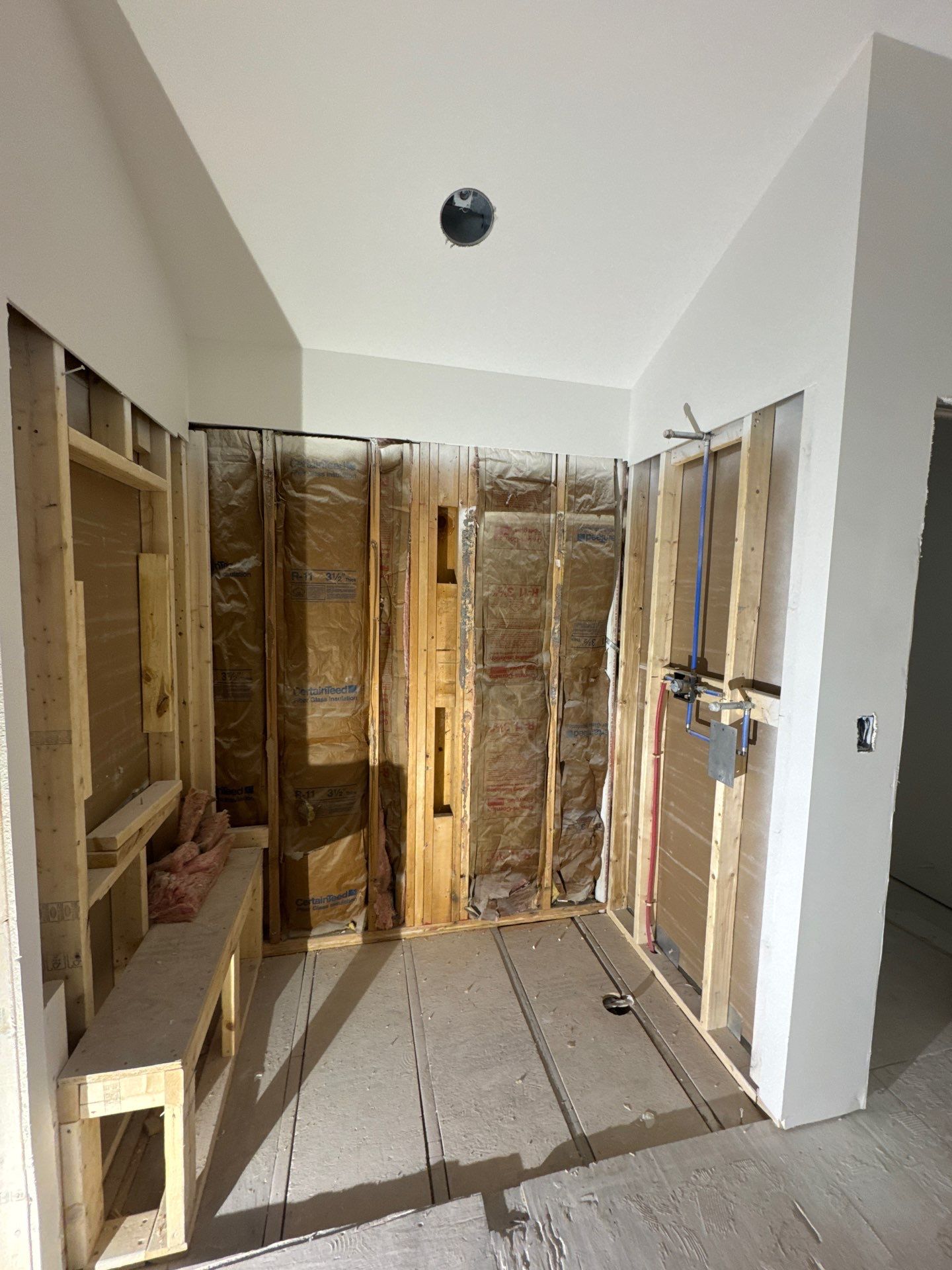 Modern Bathroom Remodeling in Decatur With Custom Tile Shower by Swift Home Renovations