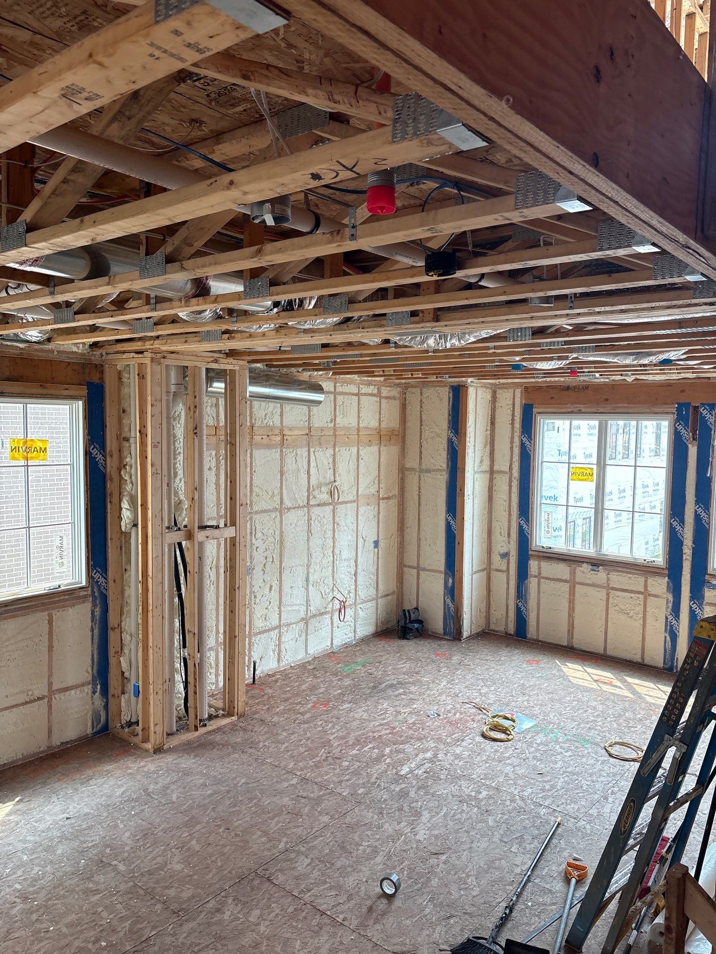 New Home Construction and Multi-Stage Insulation in Sleepy Hollow by NYS Foam & Energy