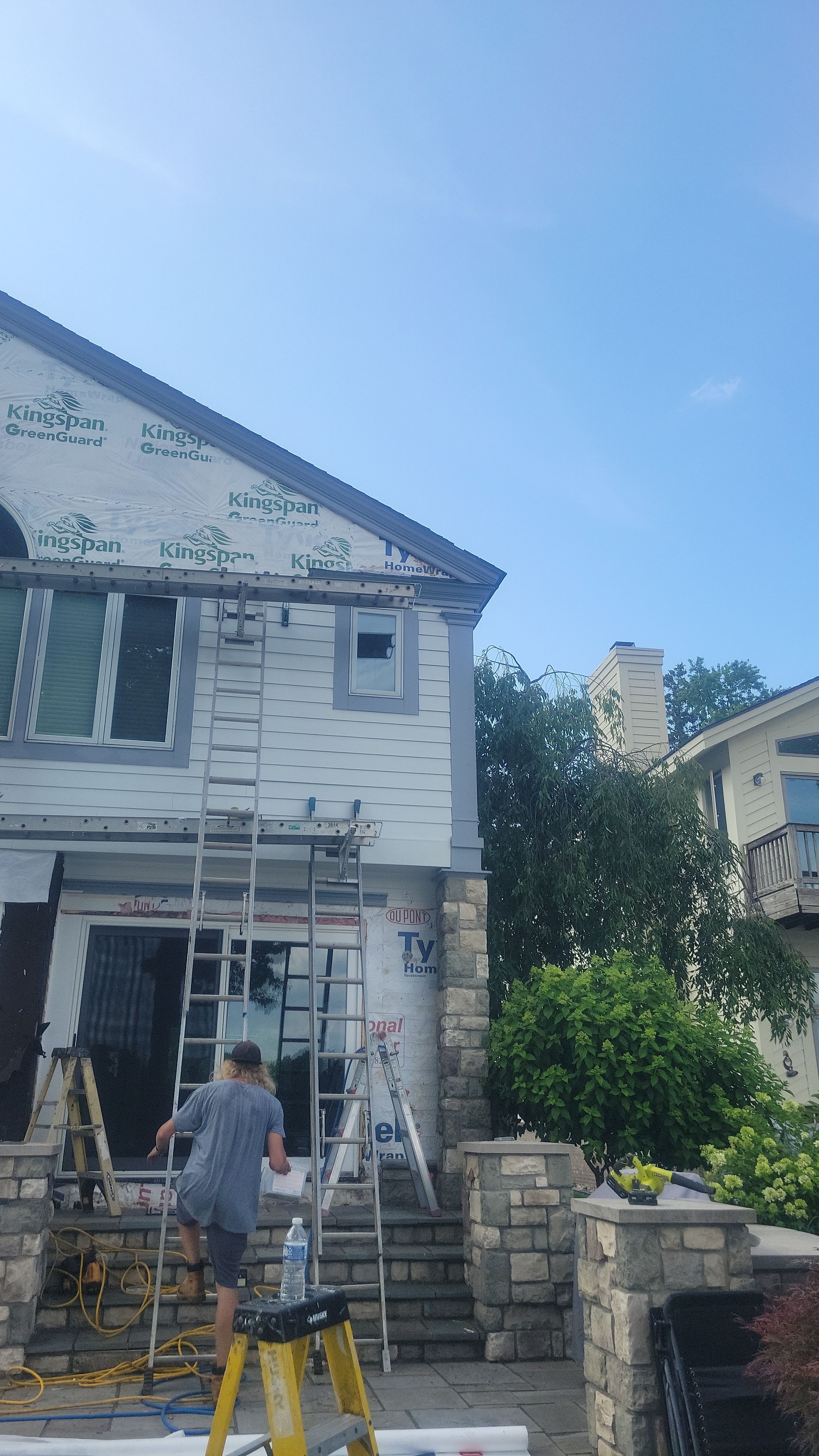 Siding Replacement using James Hardie Siding by 180 Contractors