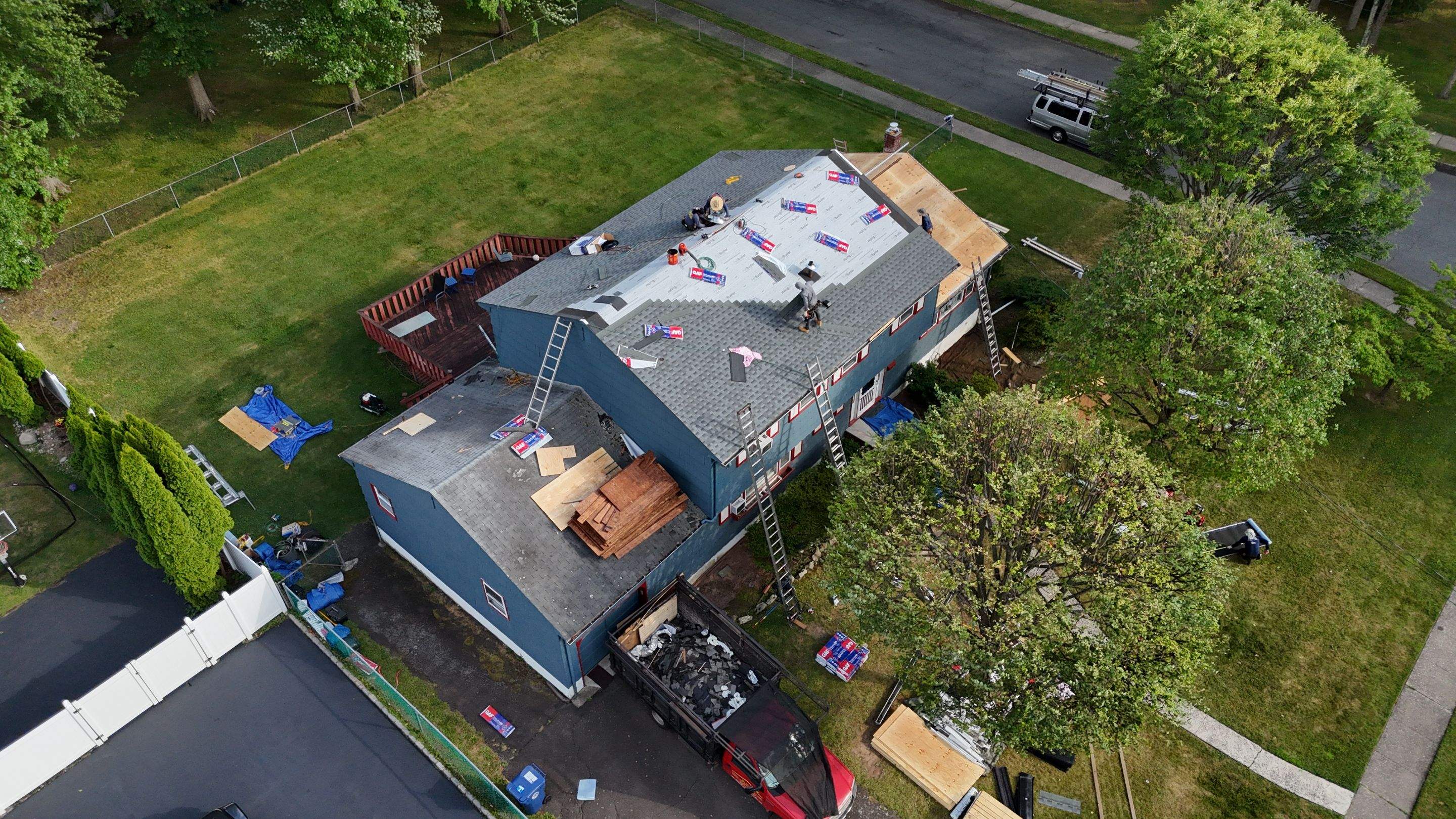 Roof Project in Clark, NJ by All State Home Improvement Inc.