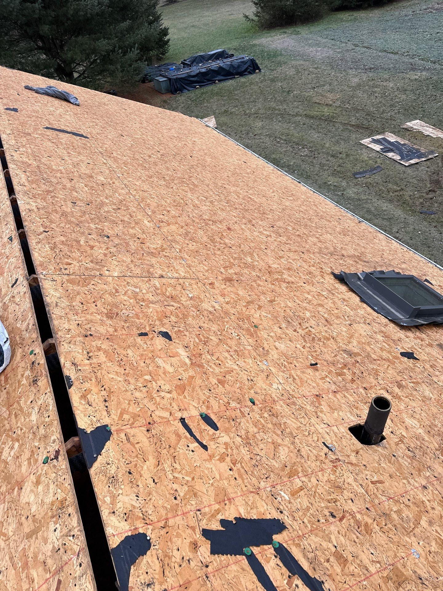 Alpha Rib, Color: Forest Green by Eagle Eye Roofing