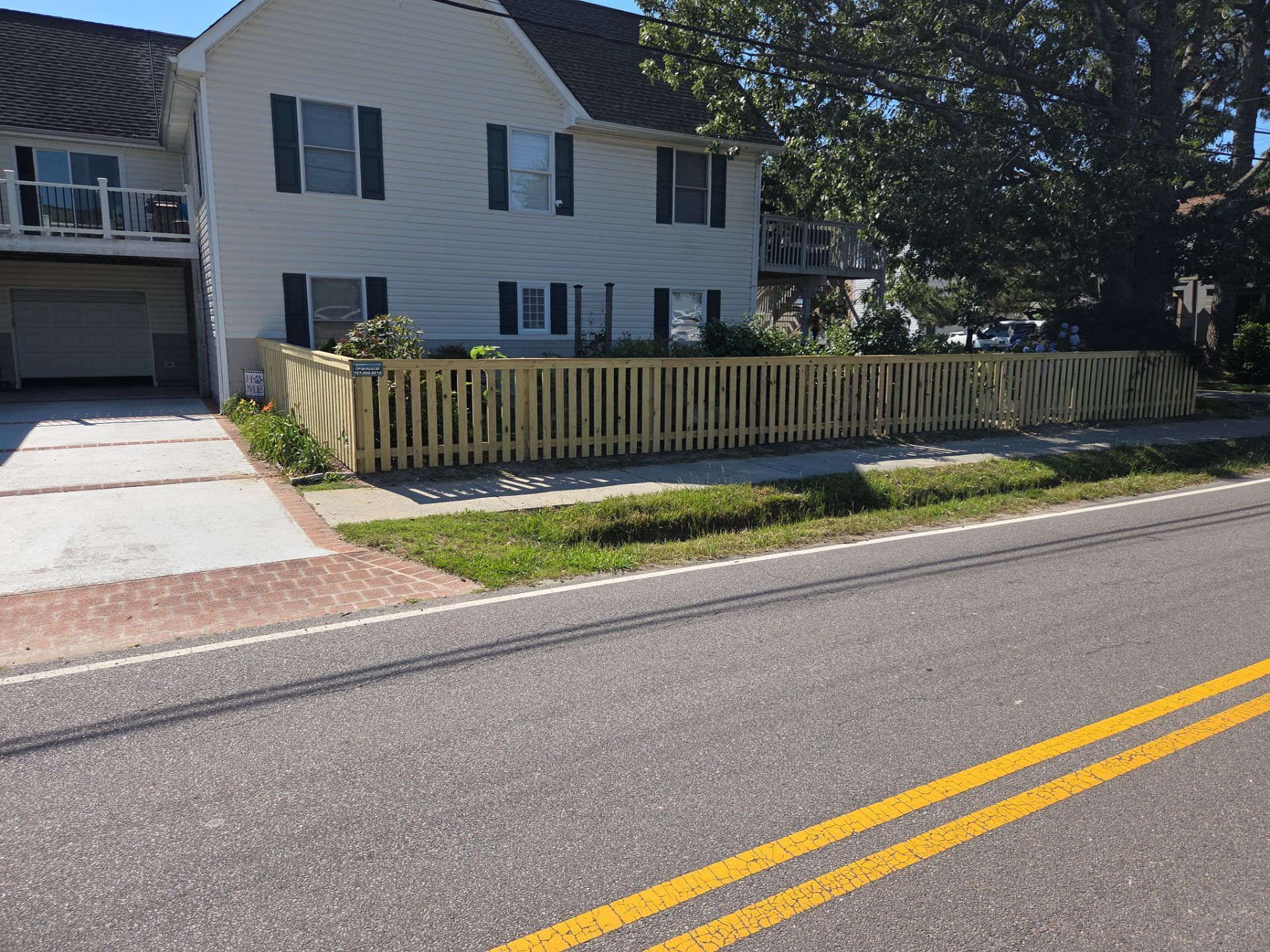 Charming, Clean, and Brand-New. by Tidewater Fence