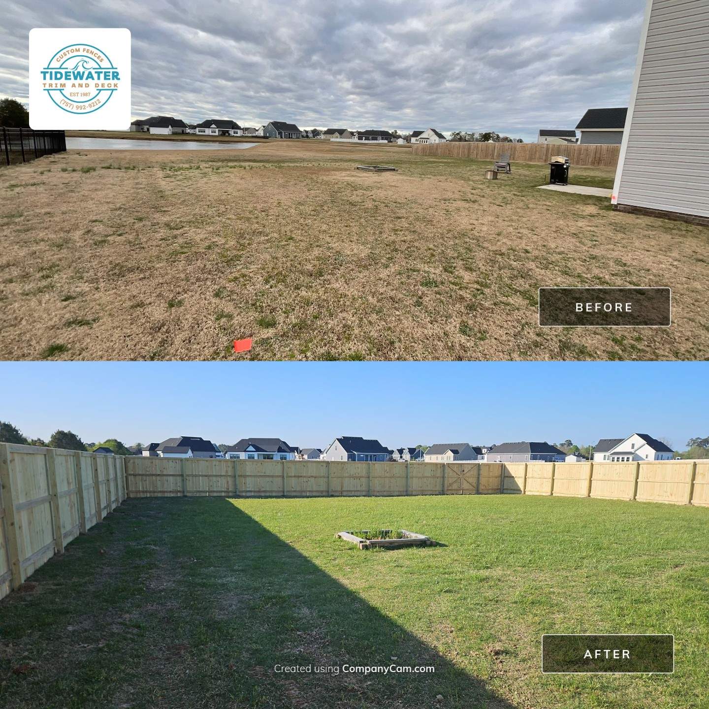 Stronger. Sleeker. Wood. by Tidewater Fence