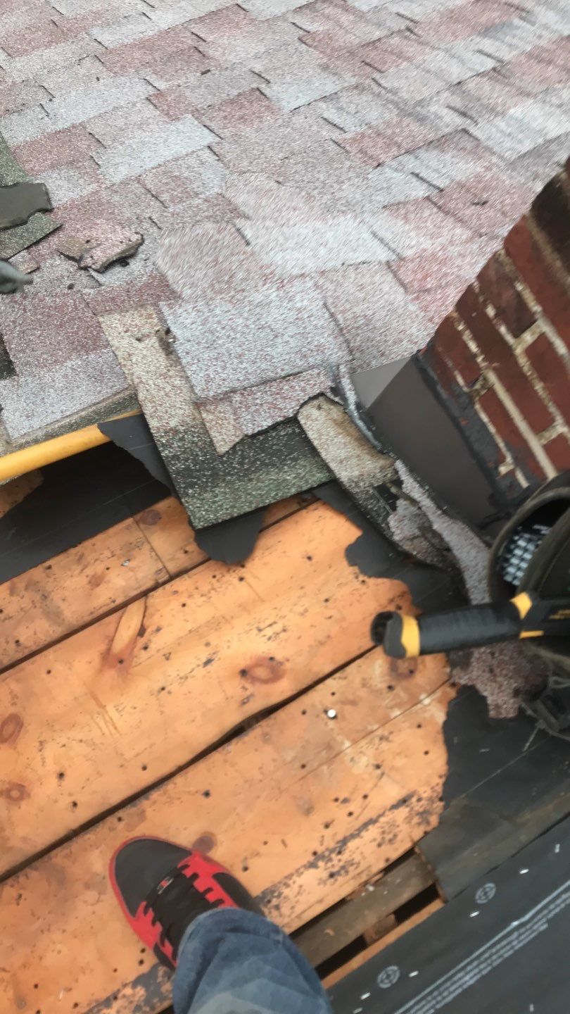 Residential Roof Replacement using Owens Corning Duration, Colonial Slate by Absolute Roofing and Construction