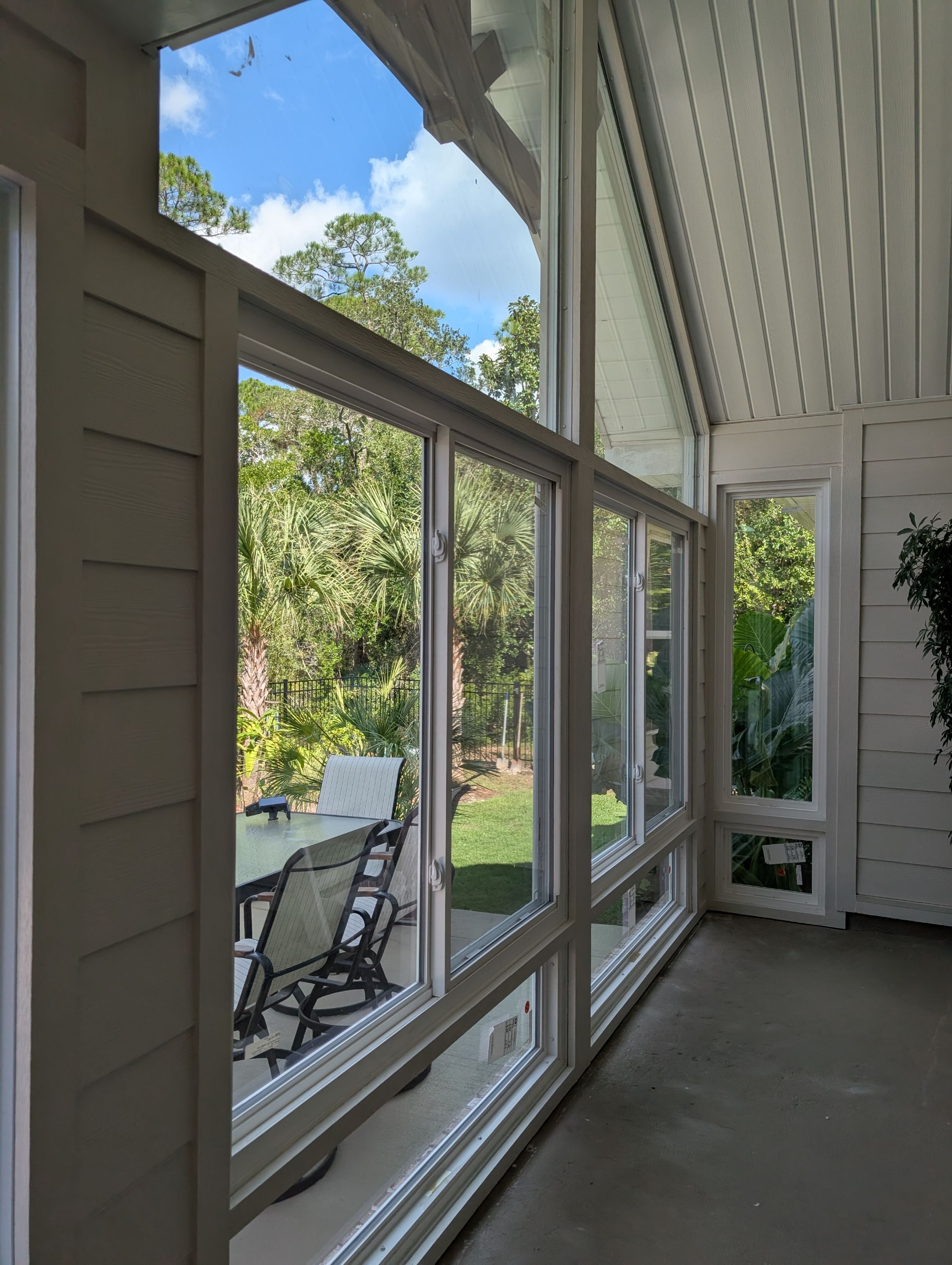 Cathedral Glass Under in Pensacola  by Titan Sunrooms