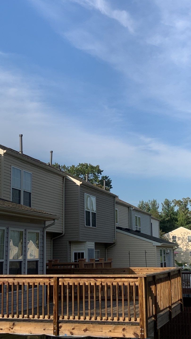 Deck Refinishing using Powerwasher by A1 NERDY HOMES LLC