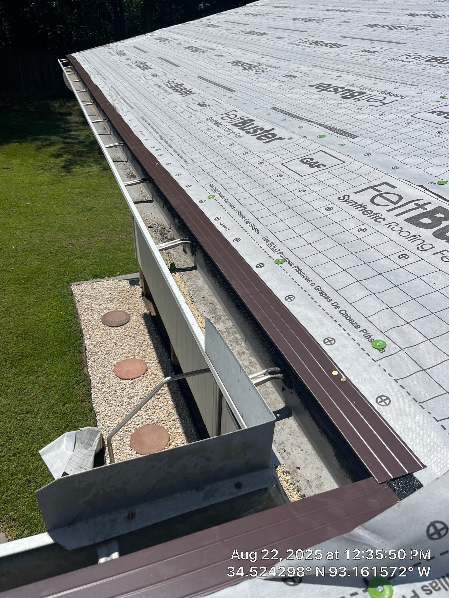 GAF Timberline HDZ Roof Replacement and Decking Repair in Hot Springs by Temple Roofing and Exteriors