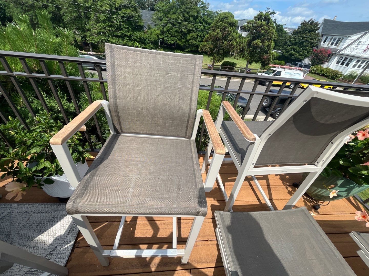 Teak Outdoor Furniture Restoration by Fresh Coat Works LLC