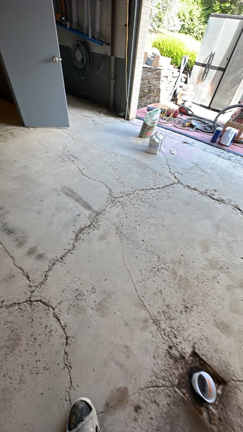 Garage + Porch + Steps Project in Pittsburgh by Floors in a Day, Inc