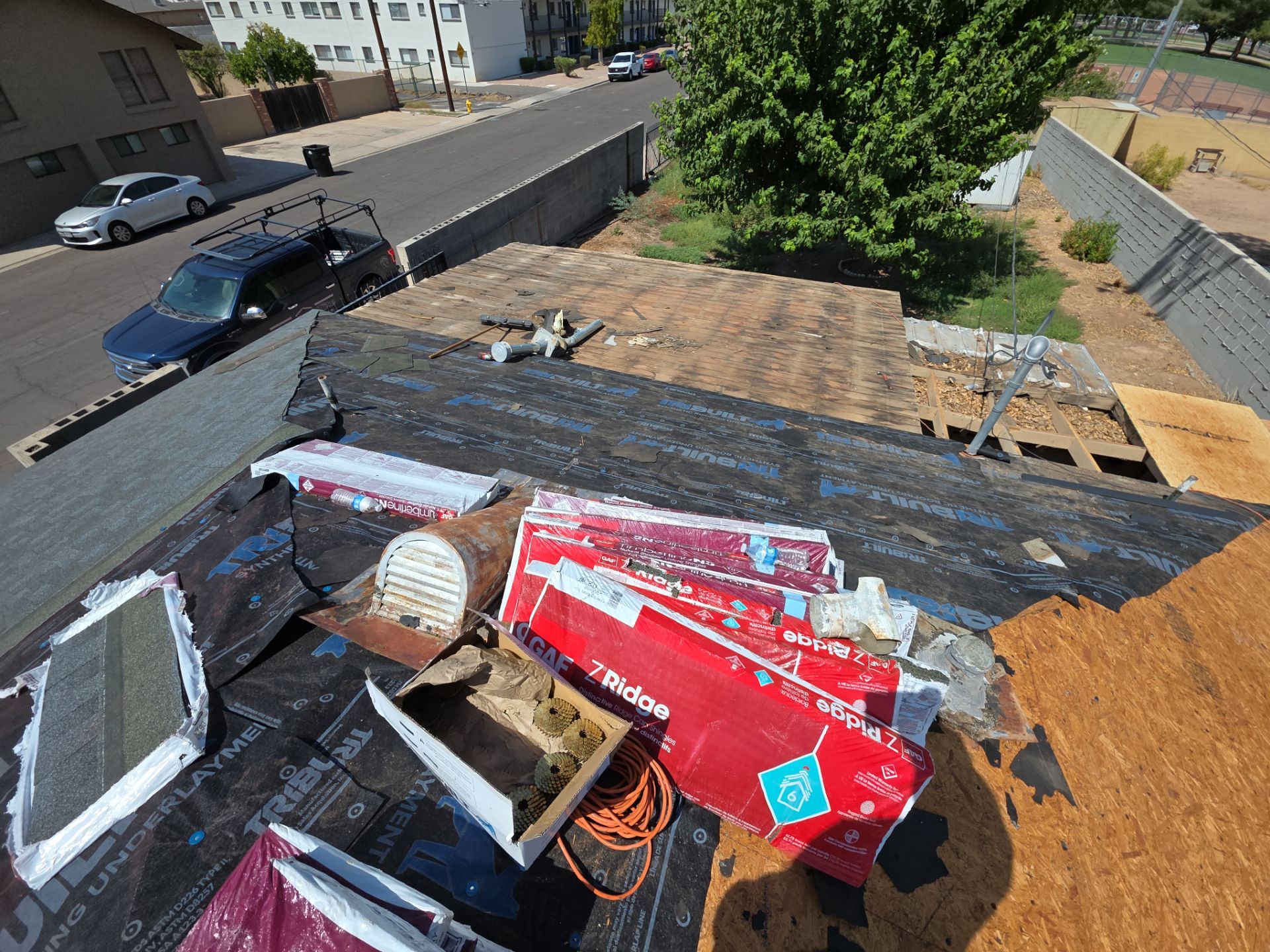 Residential Roof Install using GAF by Weather-Tite Roofing
