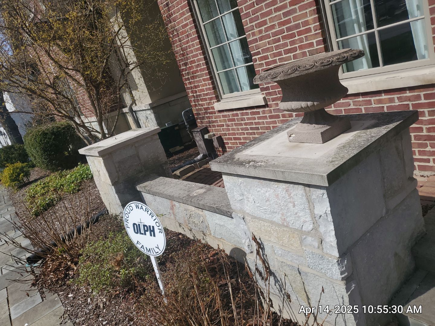 bluestone using Algaecide, soft wash soap by Northern Power Washing LLC.