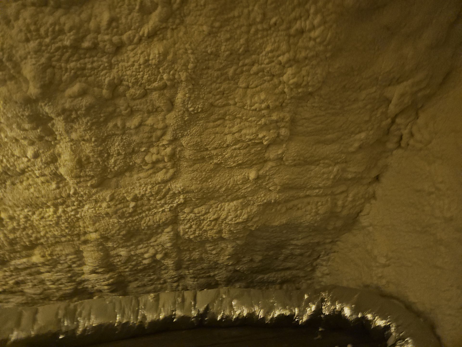 Attic Insulation using Open Cell Spray Foam by NYS Foam & Energy