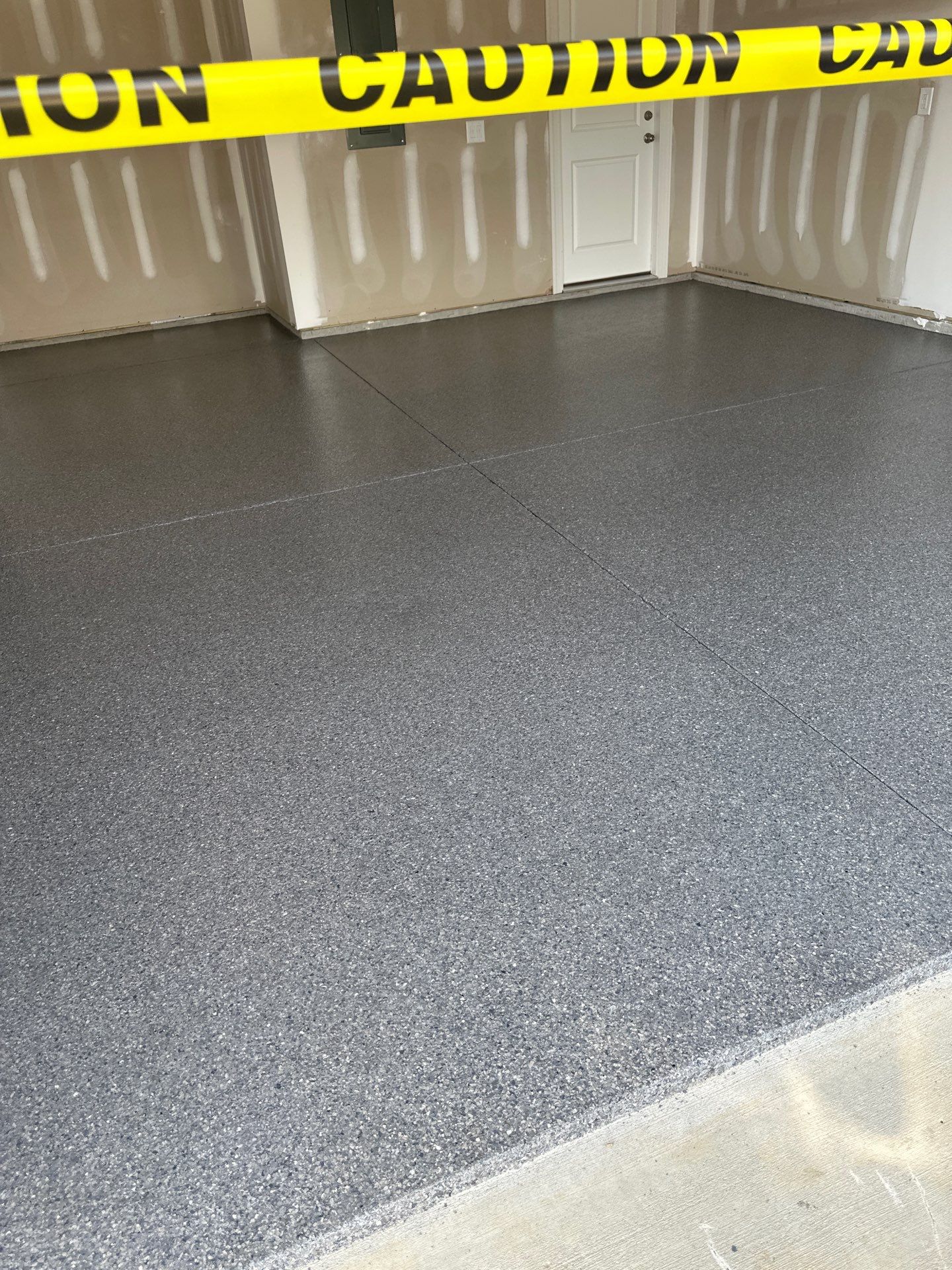 Garage Floor Coating using Briar