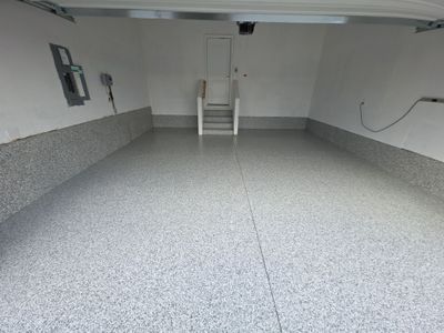 Garage Transformation using Slate Stone