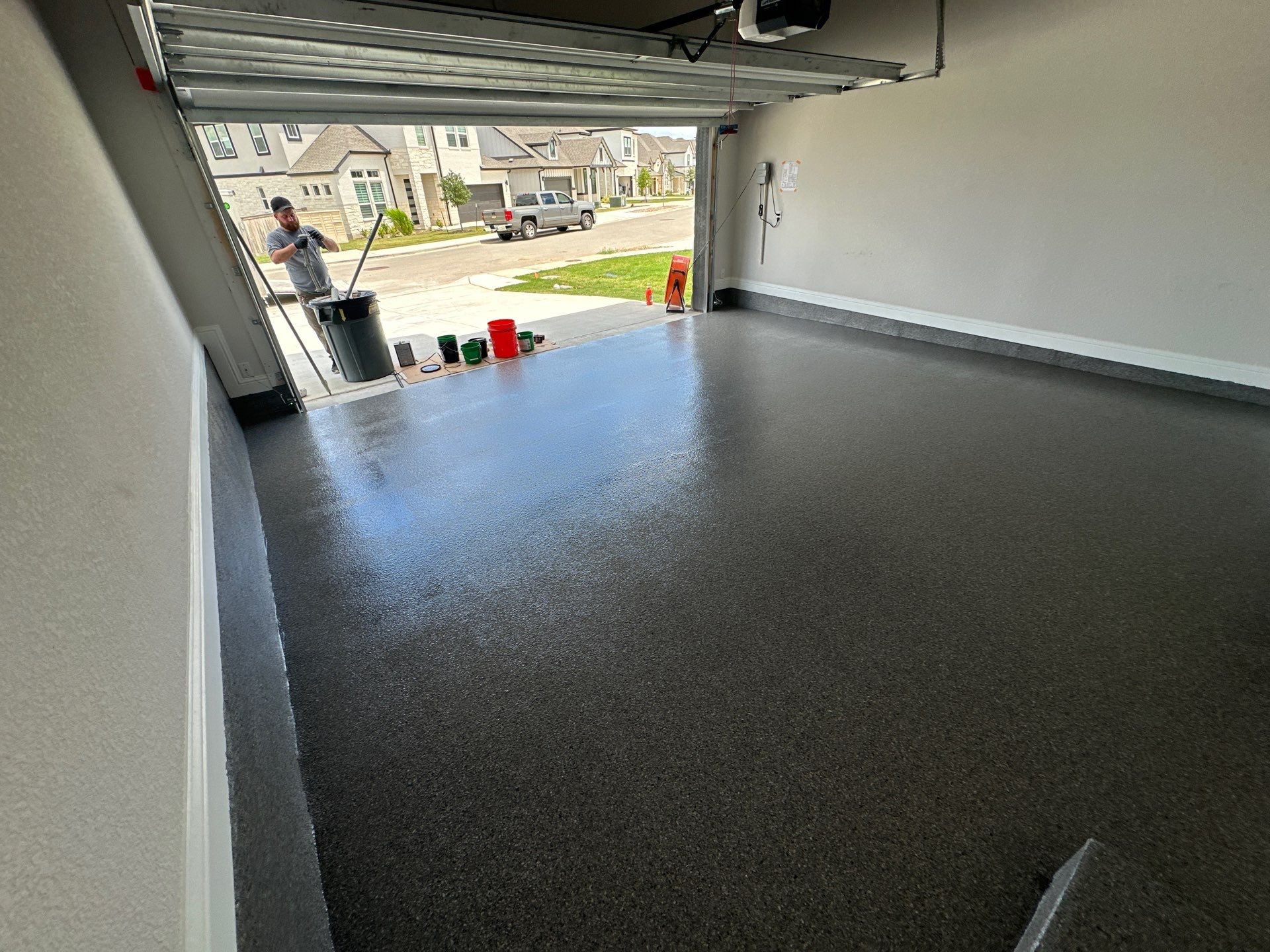 Garage FX Flooring Project in Andice by GarageExperts of Greater Austin