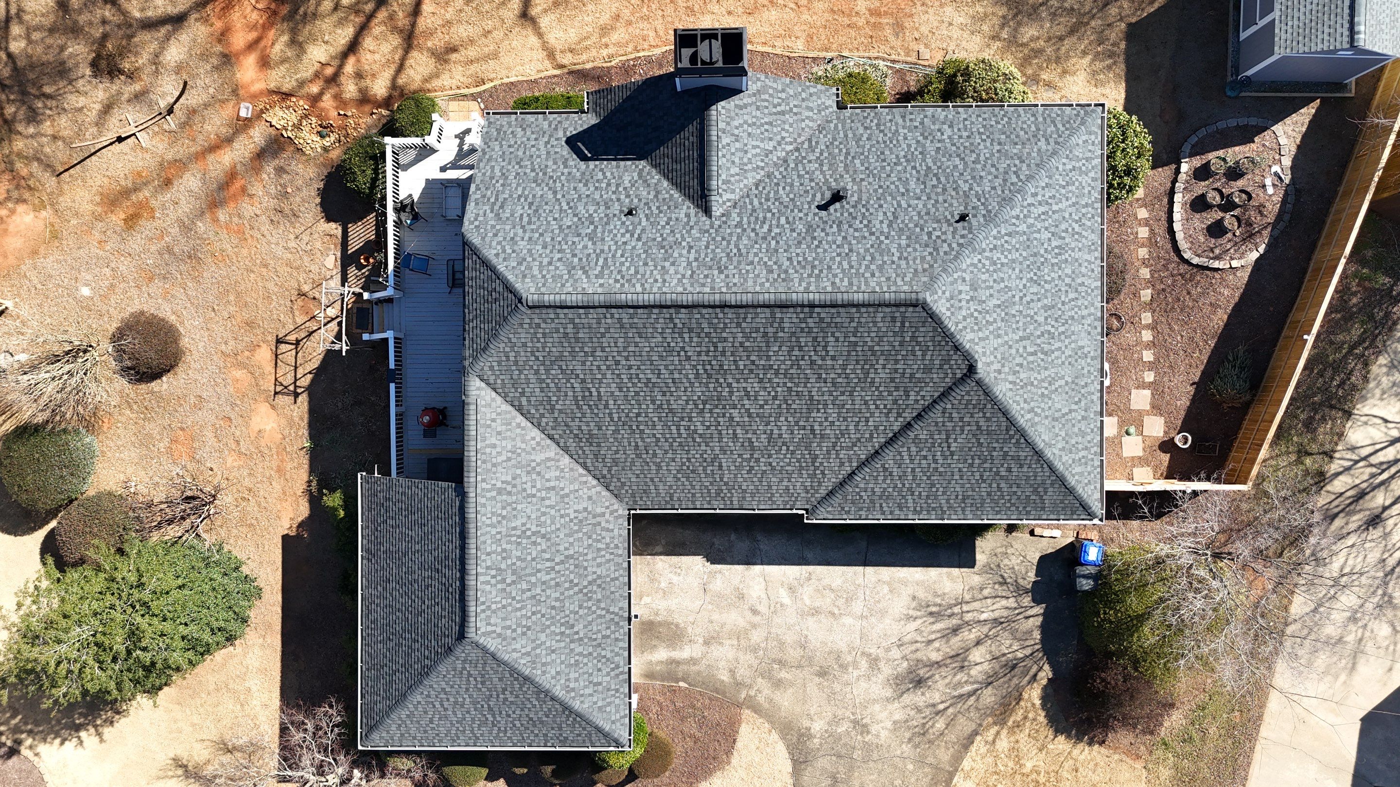 Roswell, GA Roof Replacement CertainTeed Landmark Max Def Pro Moire Black by Reset Roofing