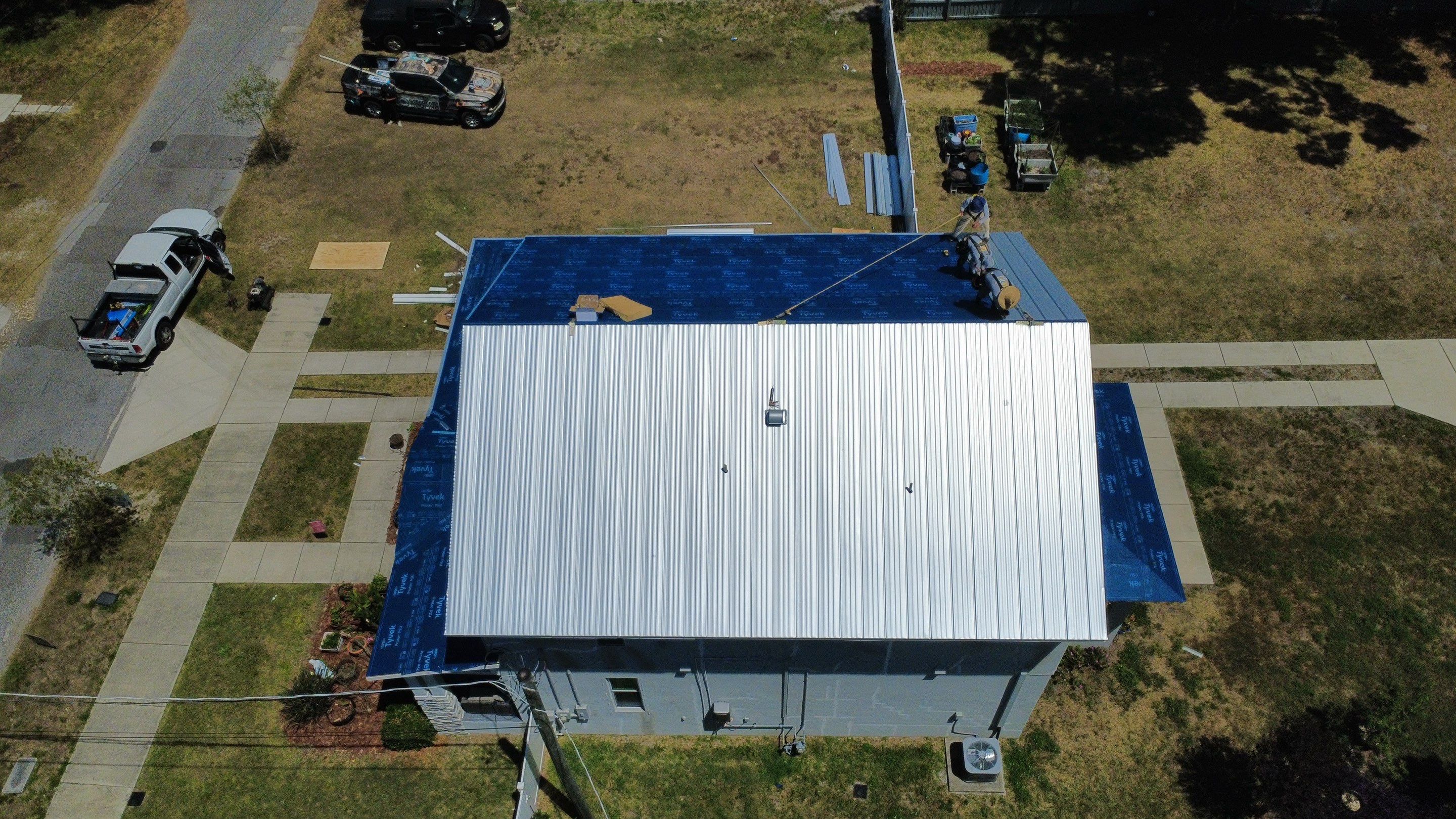 Standing Seam Metal Roof Replacement for Tampa Residence by Steadfast Roofing