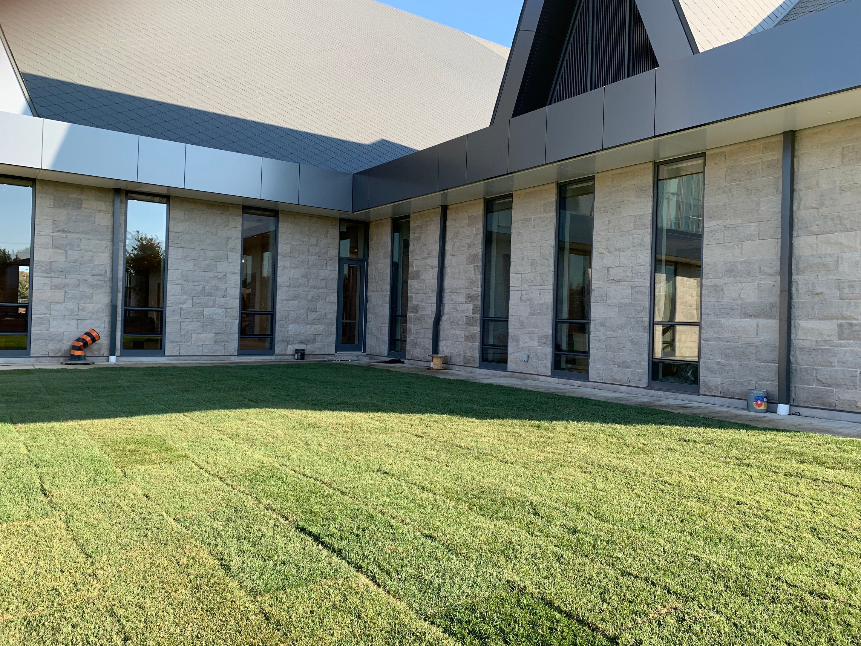 Commercial Roofing Installation using Diamond Tile Metal Shingles , Tpo Flat Roof by Jay Carter Roofing & Sheet Metal