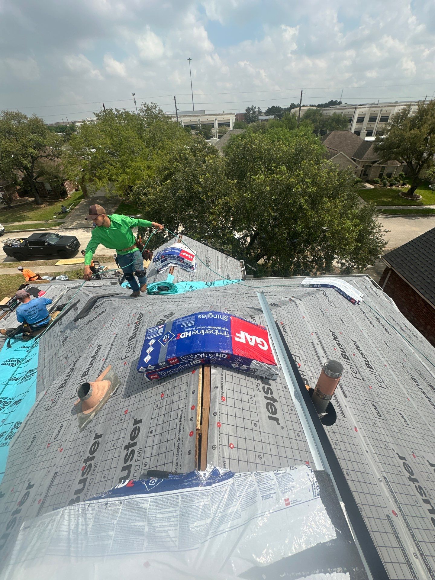 Roof Replacement in Westbridge, Houston TX by Roof Repair Company