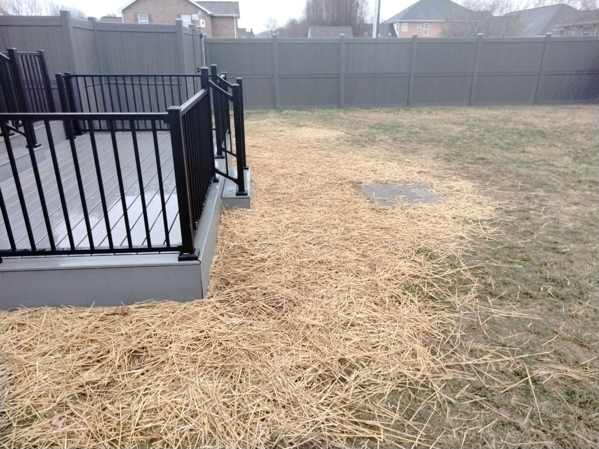 Deck Replacement using Trex Decking and Railing by Secure Construction Company Inc