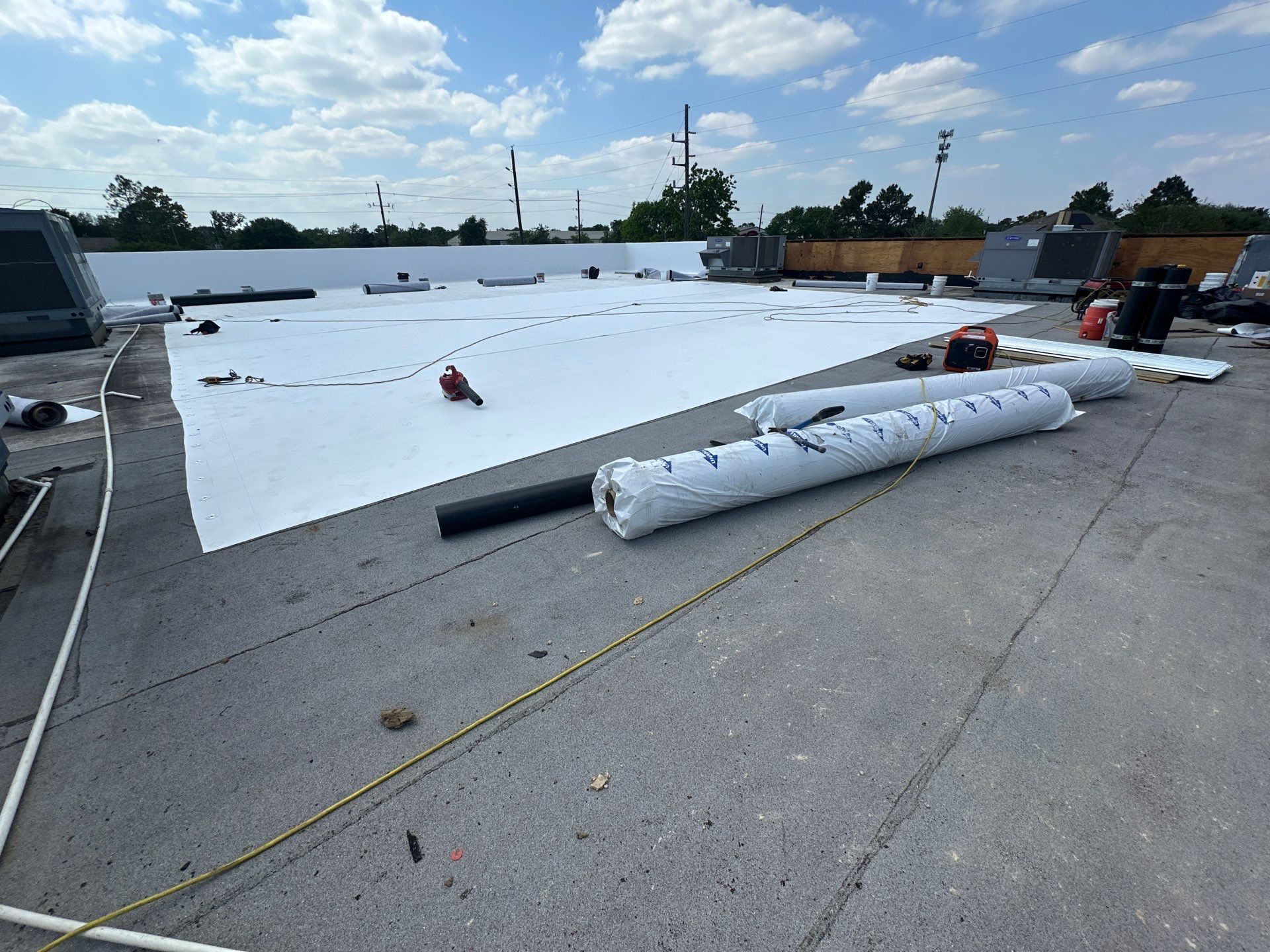 Project in Houston by Hartland Roofing & Construction