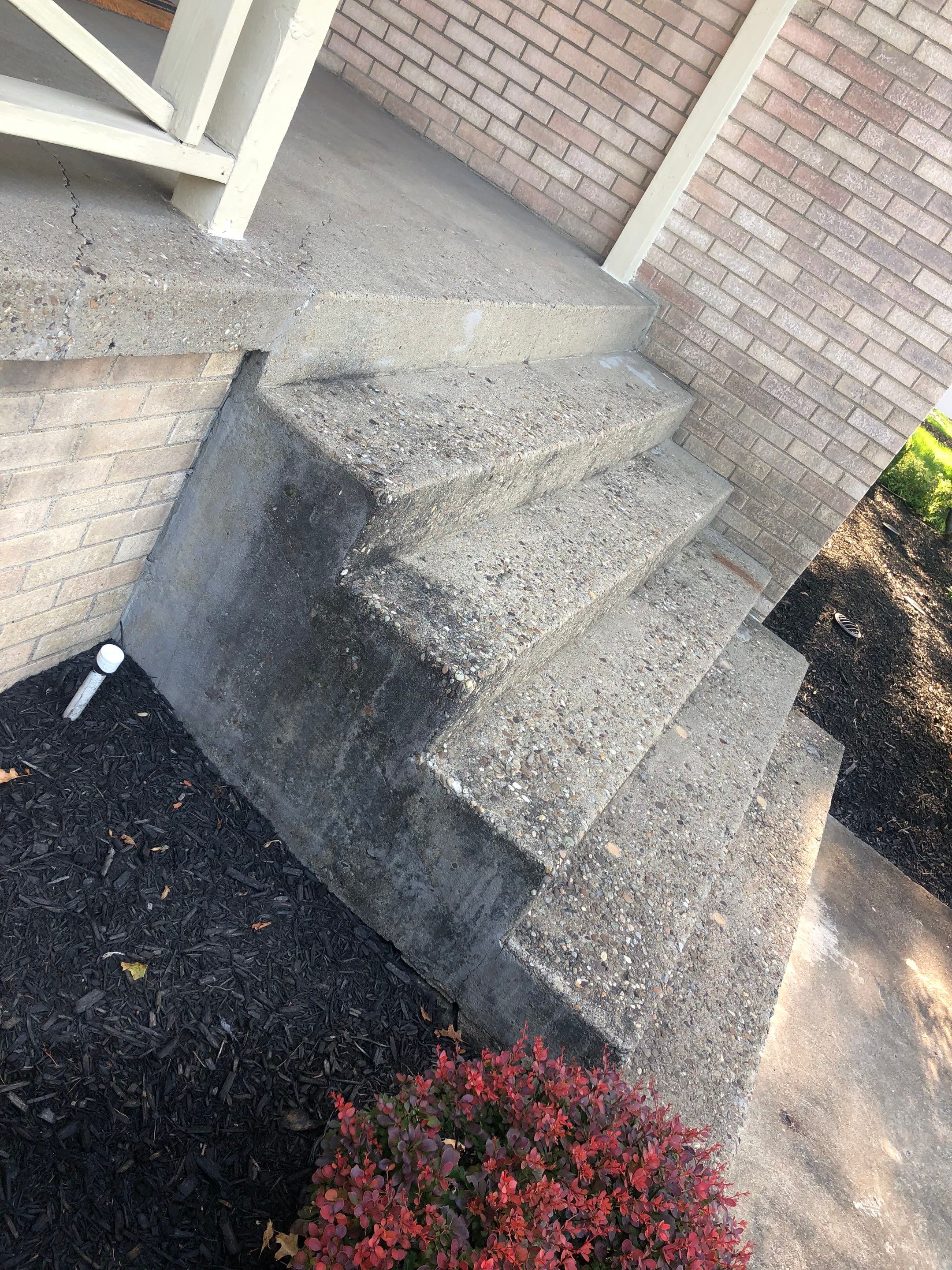 Porch, steps and Garage Project in Crafton by Floors in a Day, Inc