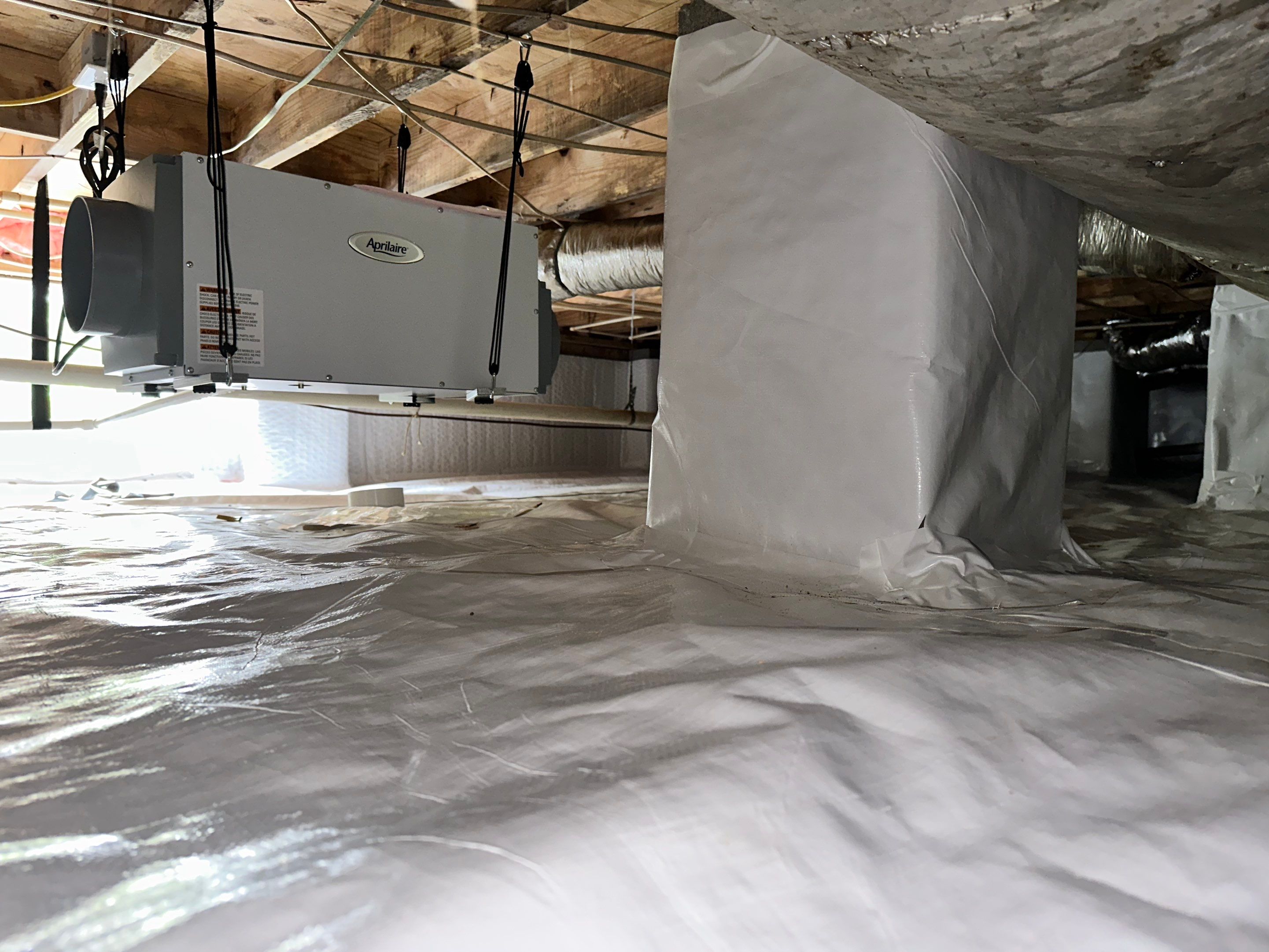 Impact Choice Encapsulation using Tri-Plex Insulation by Impact Crawlspace