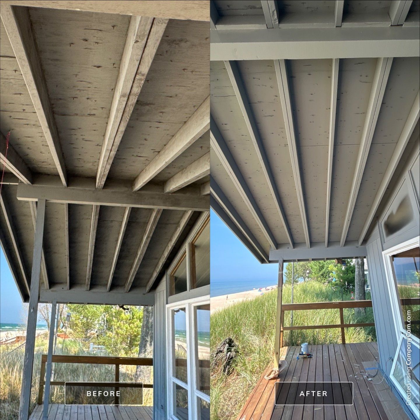 Exterior Painting. Exterior staining by Gordon Painting
