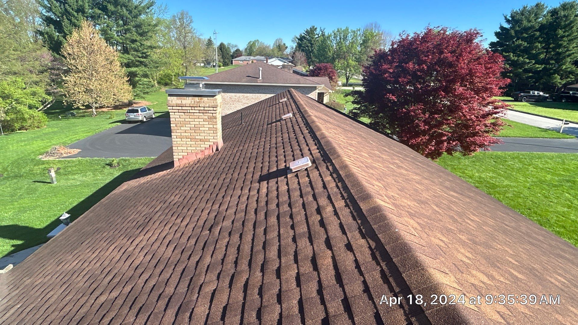 Residential Roofing Installation using Timberline HDZ Shingles - Shakewood by RoofX 