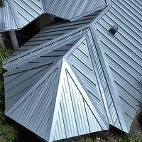 24ga 1.5" Snap-Lock Pre-Weathered  by Total Roofing System The Metal Roof Experts