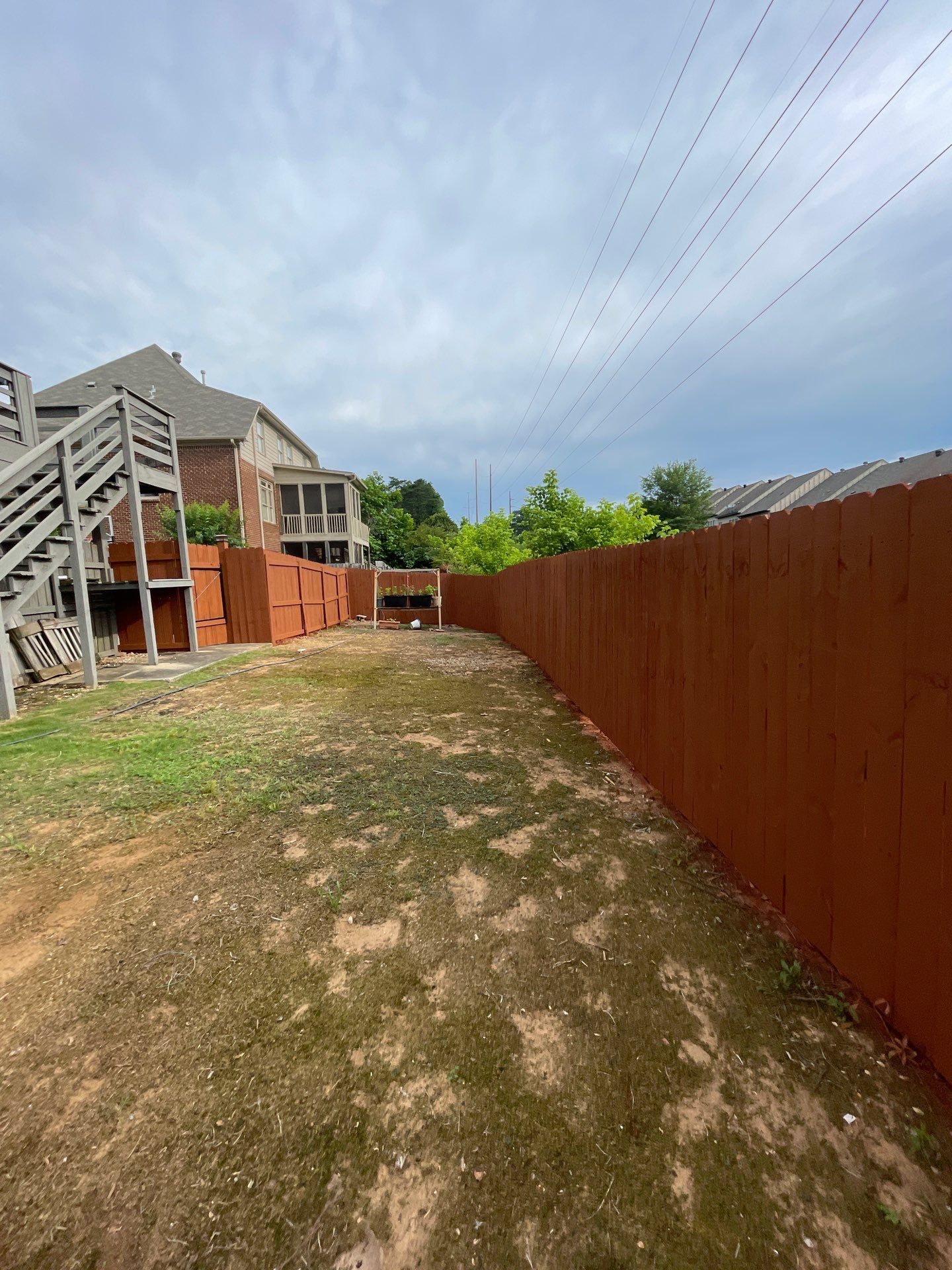 Lake Crest - Fence by Pillar and Pine