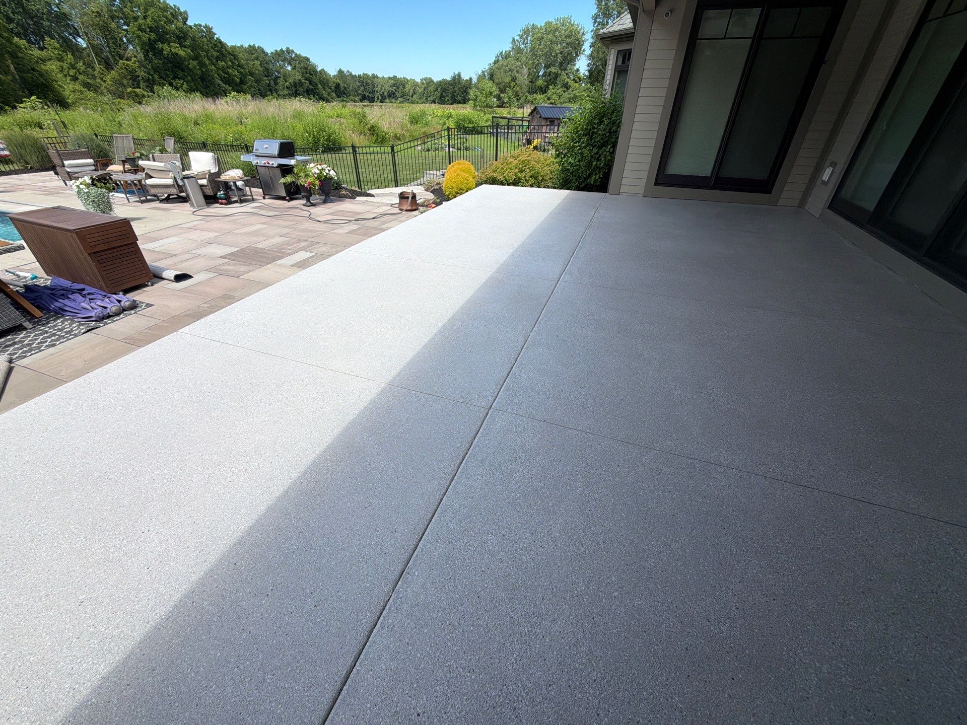 Callisto Porch Coating by NG Masonry & Construction LLC