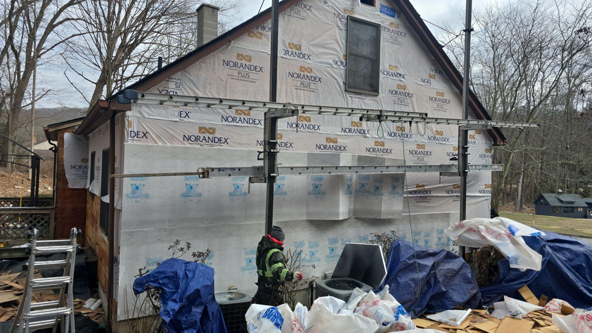 Siding Installation using Vinyl by Manny Construction LLC