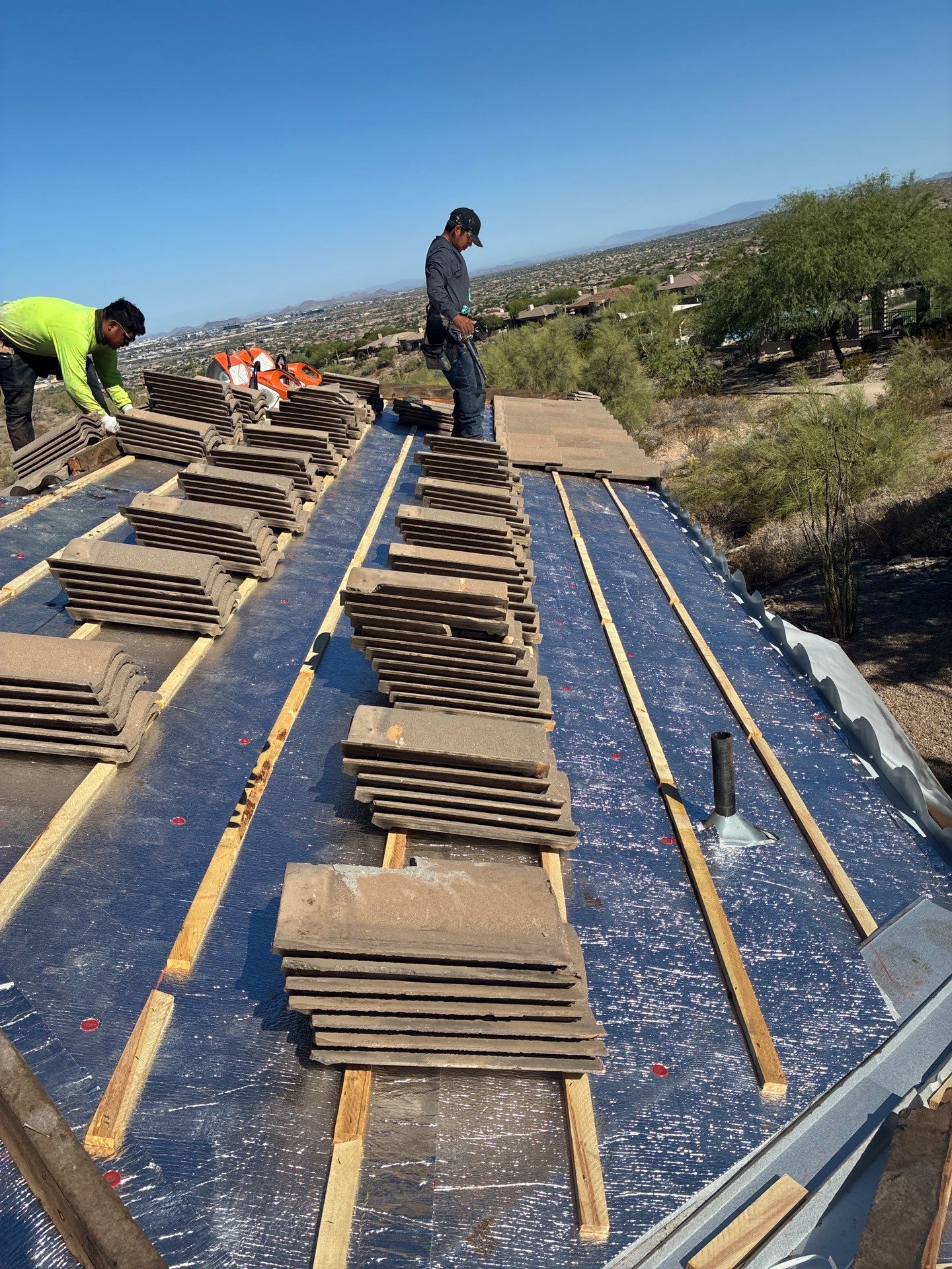 Tile Reset in Northern Scottsdale by Weather-Tite Roofing