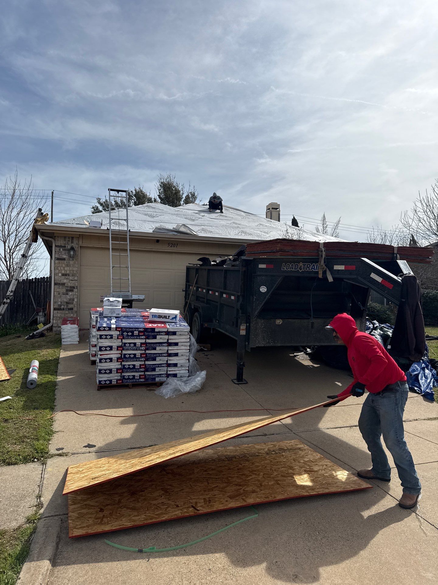 Project in Arlington  by Zeus Exteriors