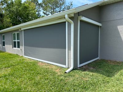 Ultrashield Hurricane Screen - Motorized