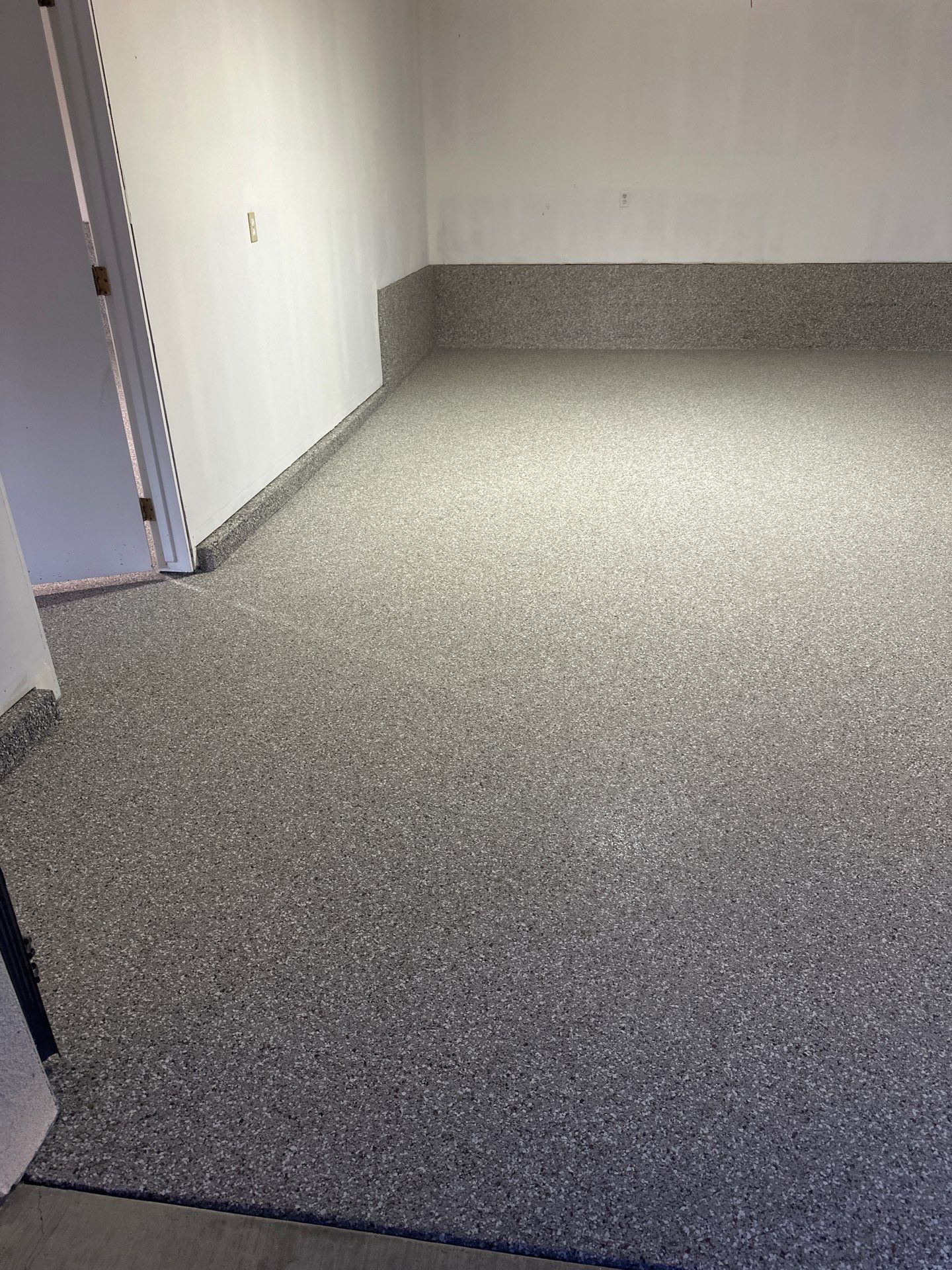 Atascadero Garage Floor Coating with Creekbed Simiron Polyurea System by MGP Coatings
